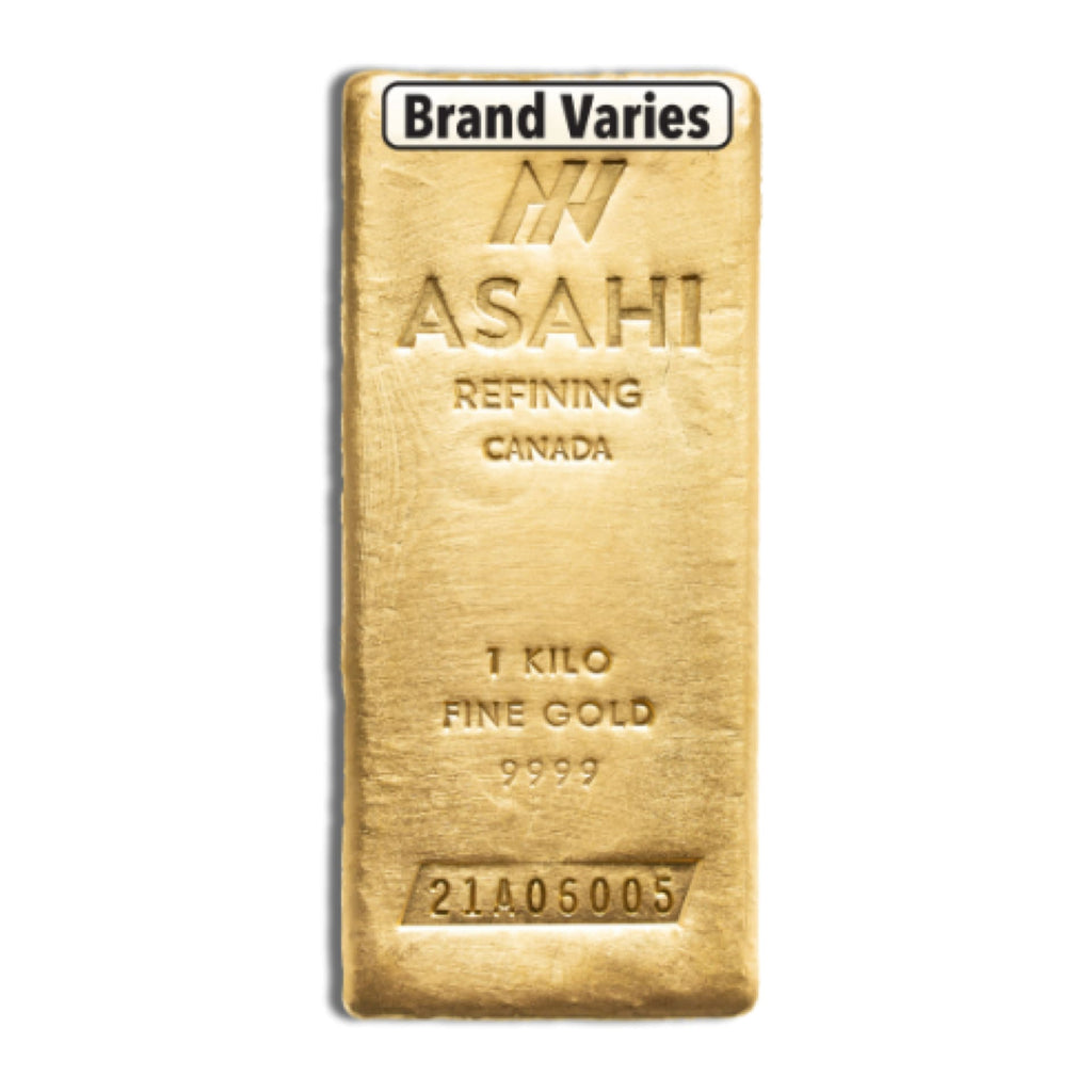 1 Kilo LBMA Eligible Gold Bar - Varied Mints - amrarecoin.com