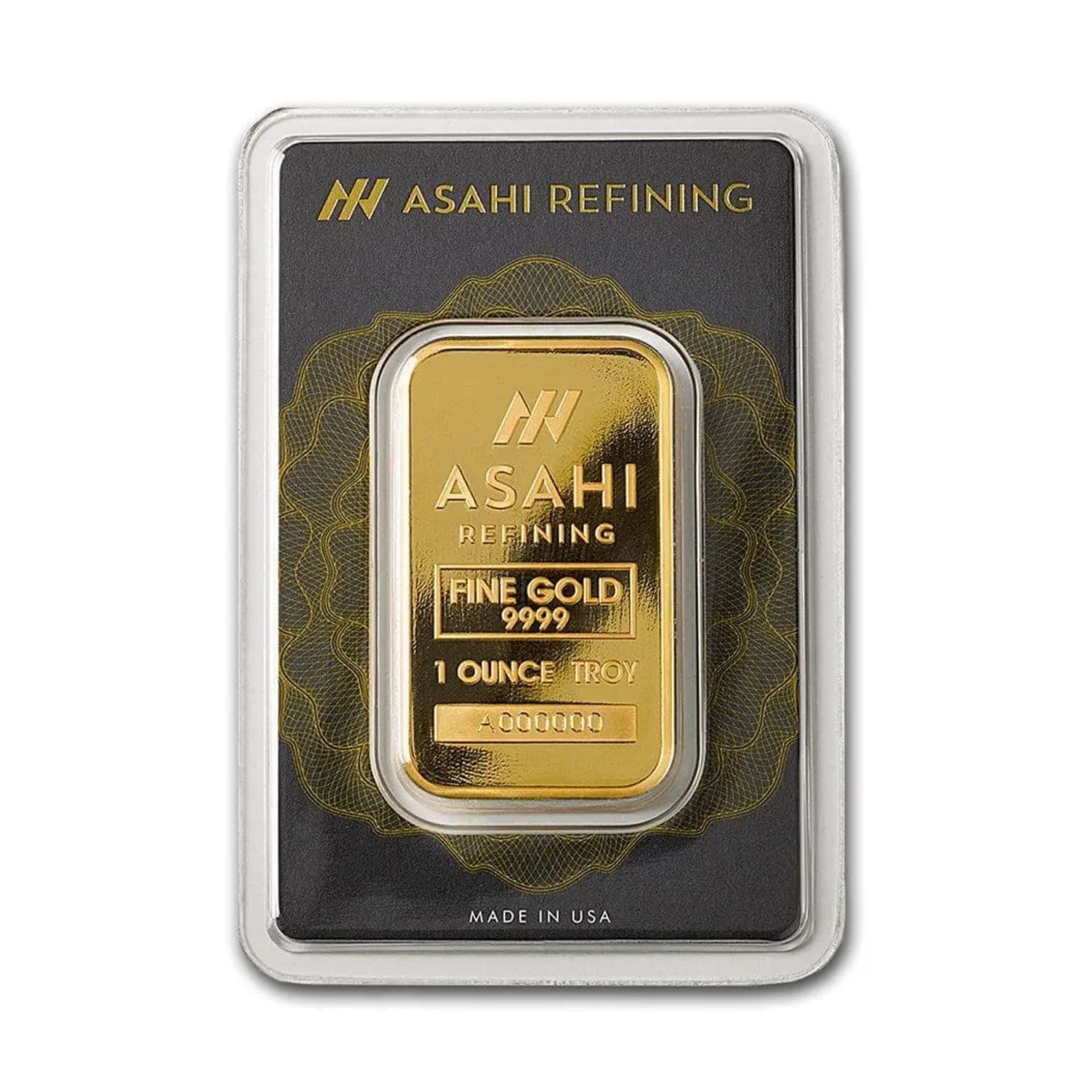 1 oz Asahi Gold Bar (with Assay) - American Rare Coin and Collectibles