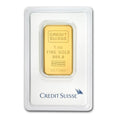 1 oz Credit Suisse Gold Bar - American Rare Coin and Collectibles