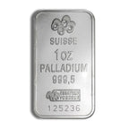 1 oz Credit Suisse Palladium Bar - American Rare Coin and Collectibles