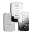 1 oz Palladium Bar - Varied Mints - American Rare Coin and Collectibles
