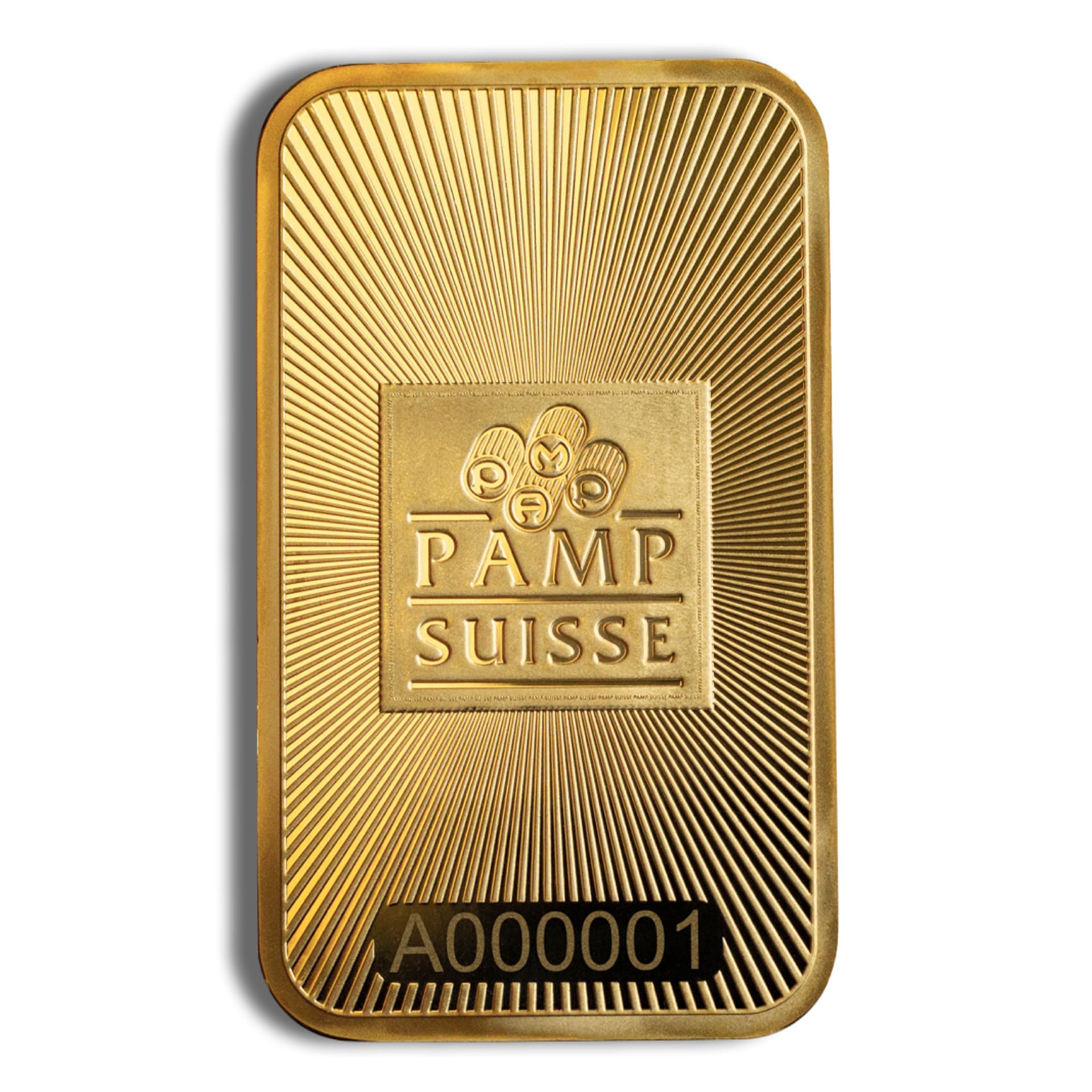 1 oz PAMP Refinery Gold Bar (with Assay) - American Rare Coin and Collectibles