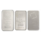 1 oz Platinum Bar - Varied Mints - American Rare Coin and Collectibles