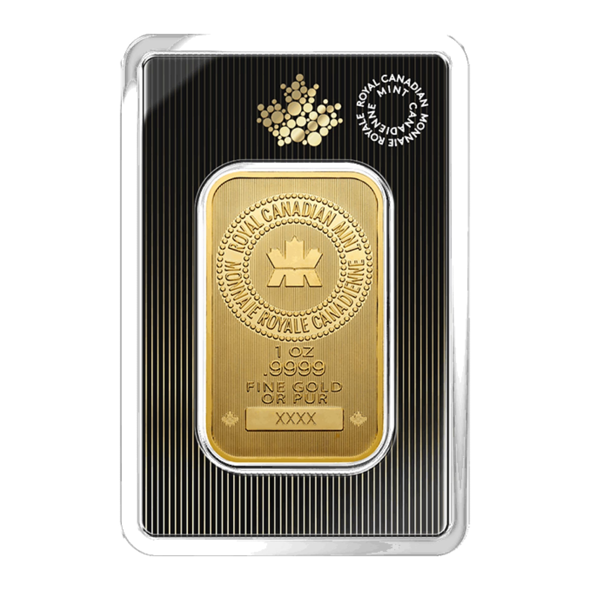 1 oz Royal Canadian Mint Gold Bar - amrarecoin.com