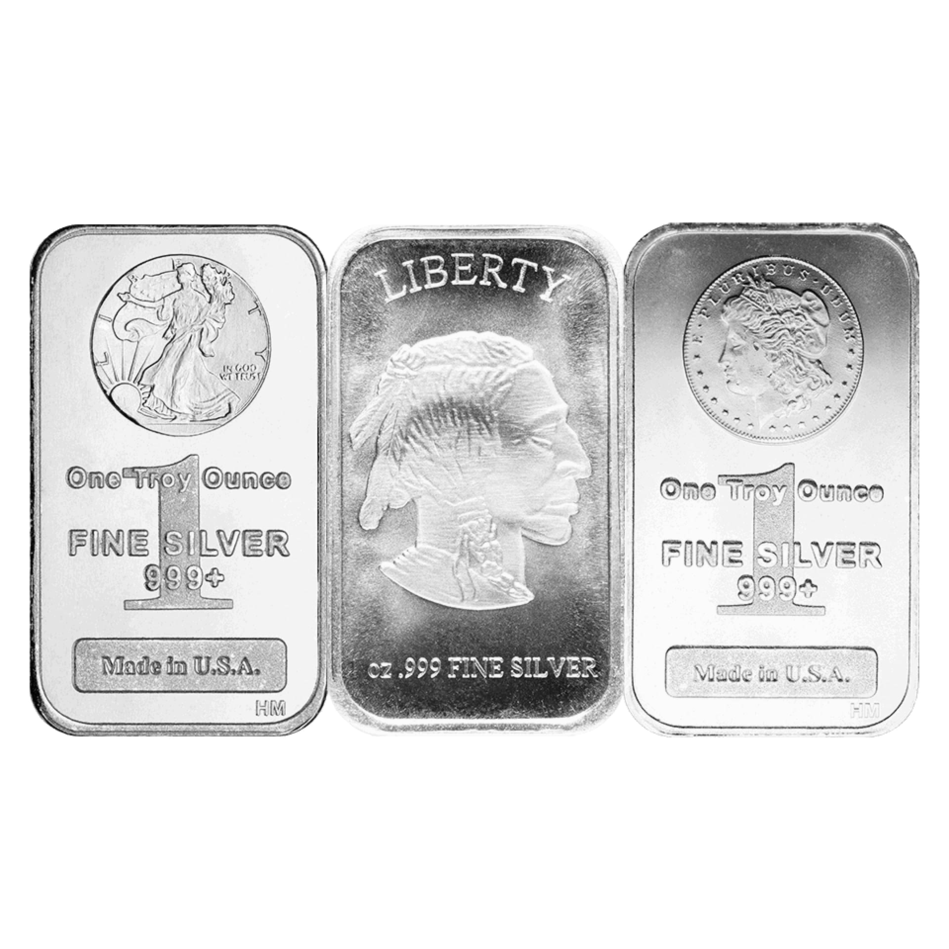 1 oz Silver Bar - Varied Mints - American Rare Coin and Collectibles