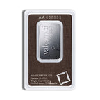 1 oz Valcambi Platinum Bar (with Assay) - amrarecoin.com