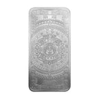 10 oz Aztec Calendar Silver Bar - amrarecoin.com