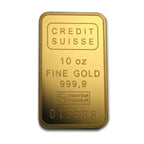 10 oz Credit Suisse Gold Bar - amrarecoin.com