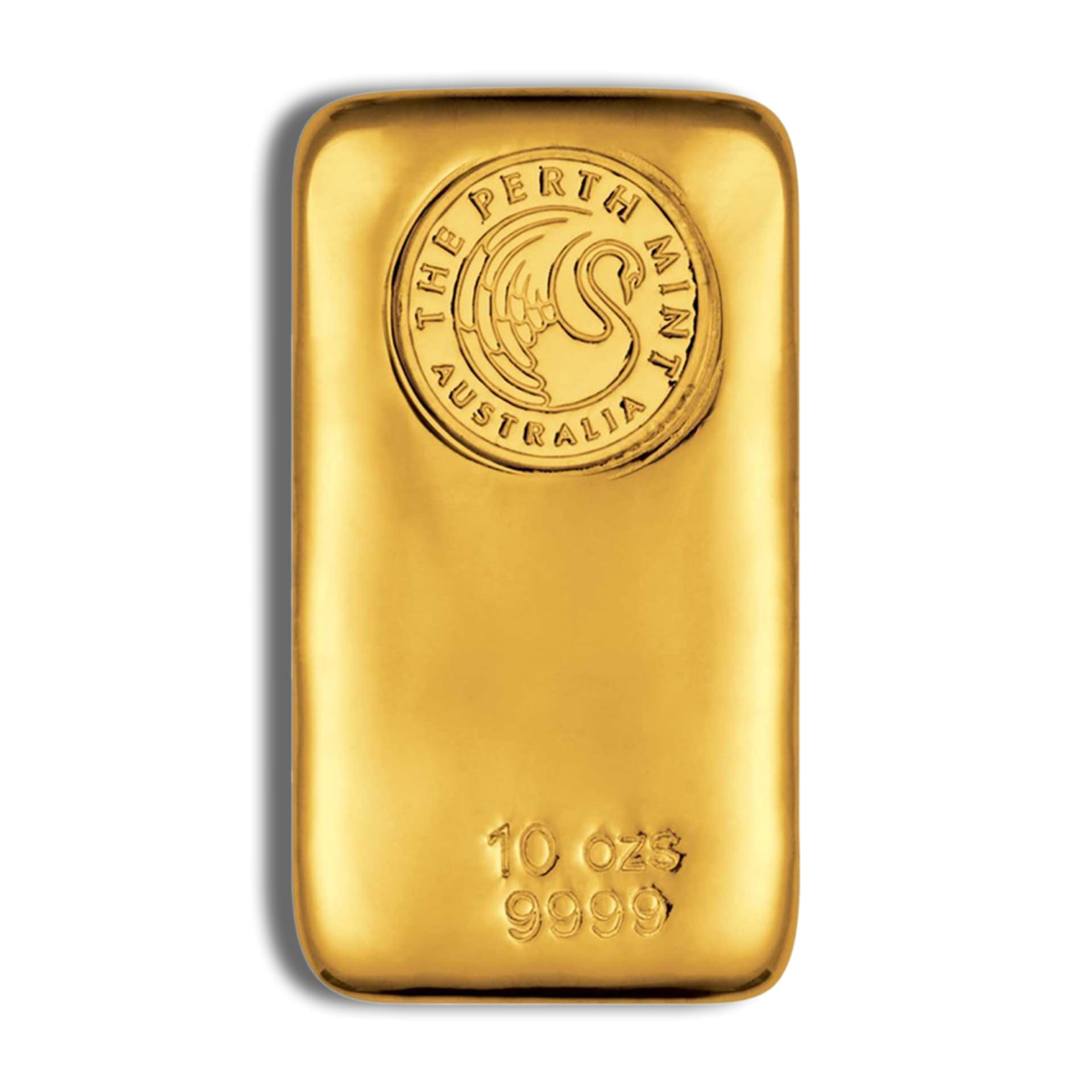 10 oz Perth Mint Gold Bar - American Rare Coin and Collectibles