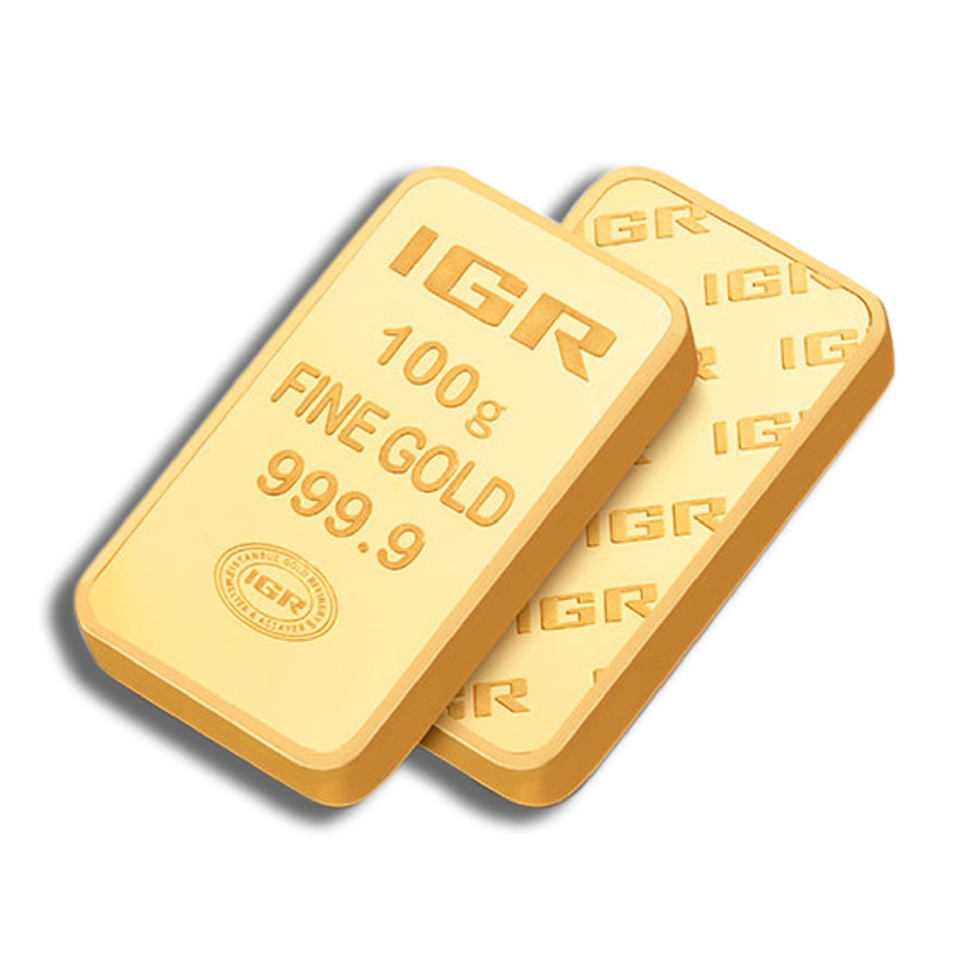 100 Gram IGR Gold Bar - amrarecoin.com