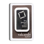 100 Gram Platinum Bar Valcambi - .9995 Fine Platinum (In Assay) - amrarecoin.com