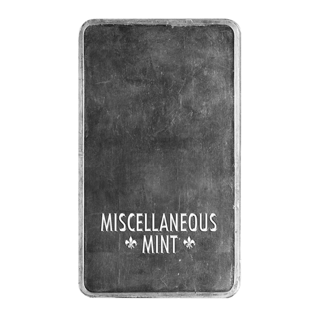 100 oz Silver Bar - Varied Mints