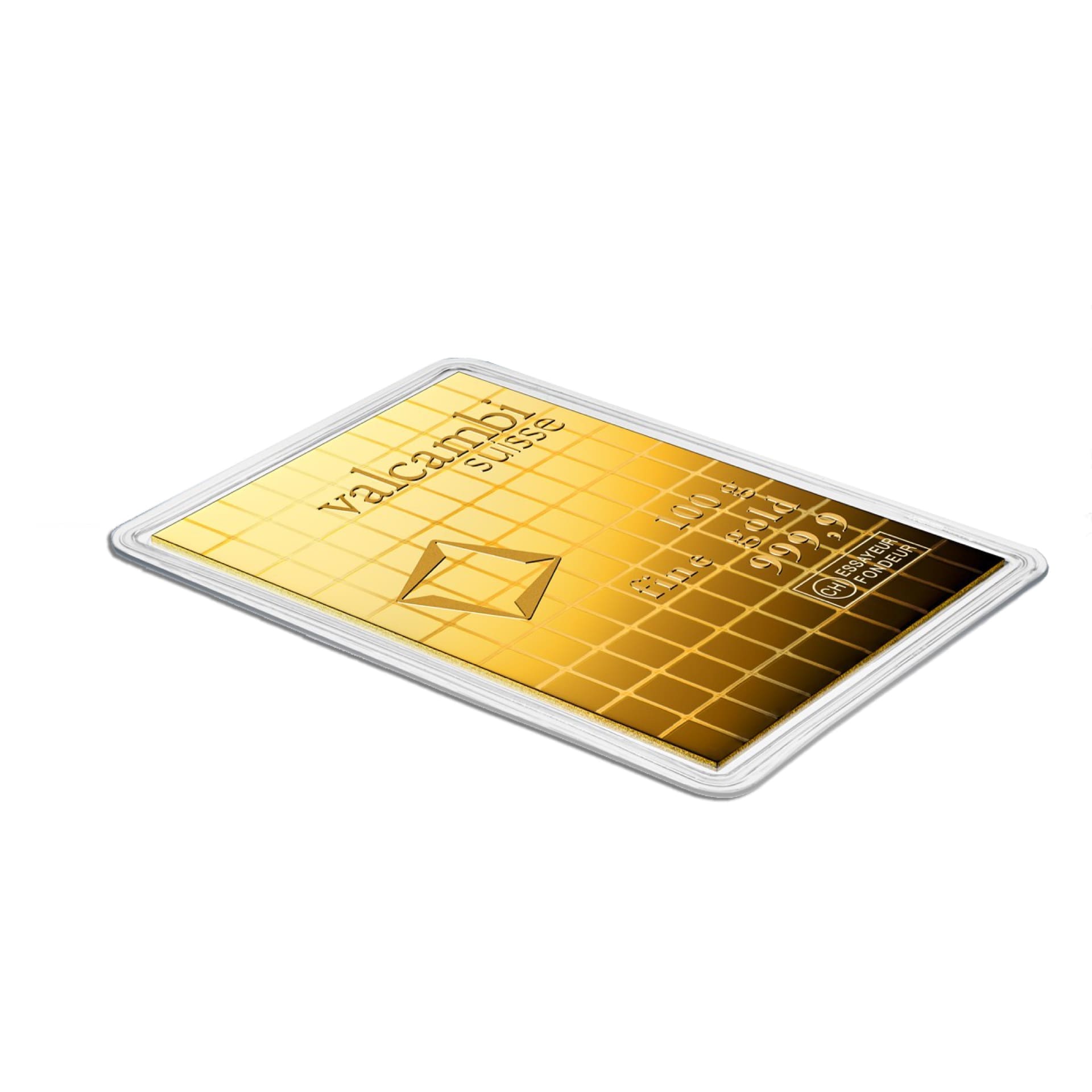 100 x 1 gram Valcambi Gold CombiBar .9999 (with Assay) - amrarecoin.com