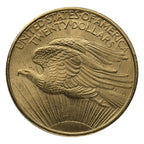 $20 St. Gaudens Double Eagle Gold Coin - VF (1907-1933)