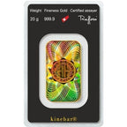 20 Gram Argor - Heraeus Gold Bar - KineBar (with Assay) - amrarecoin.com