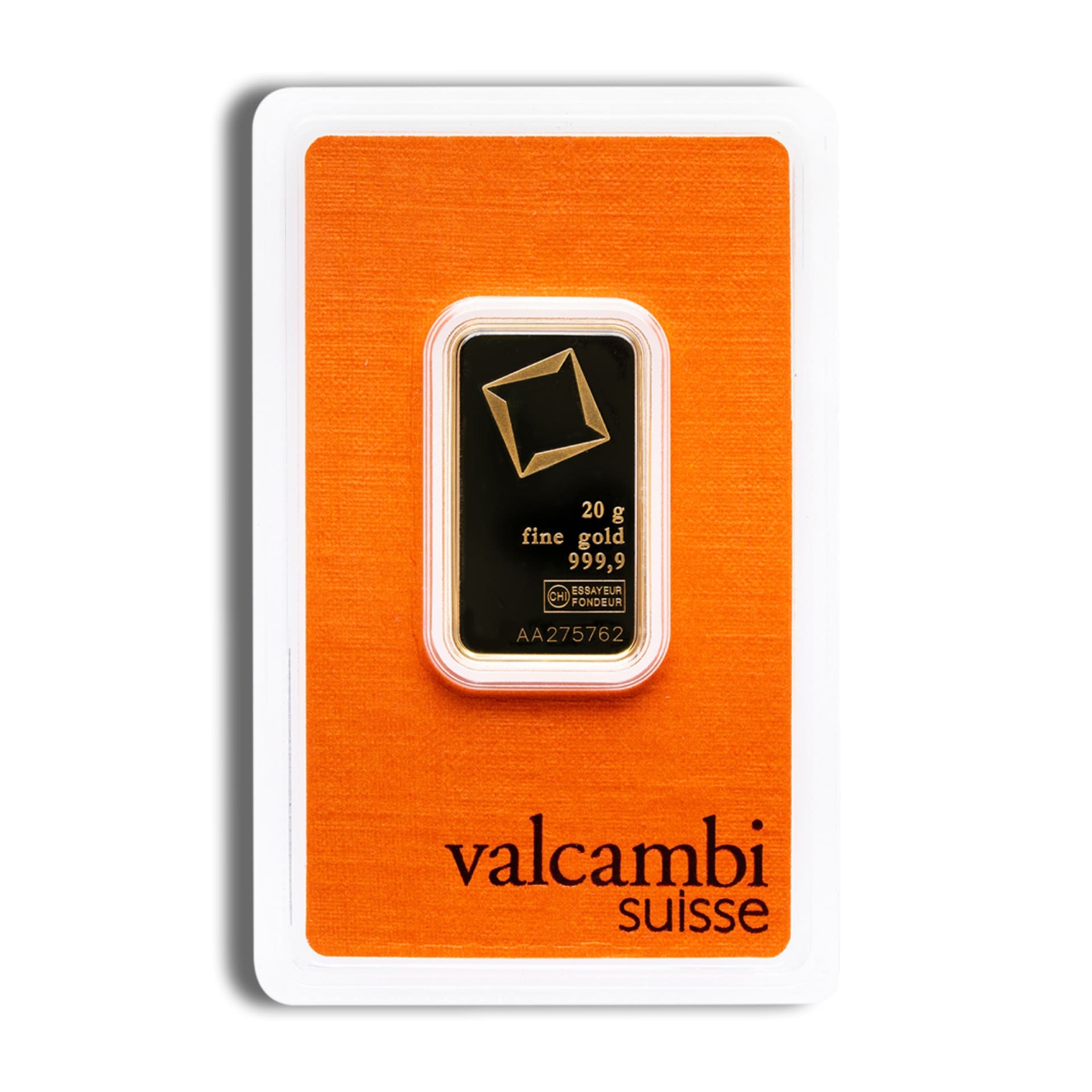 20 Gram Valcambi Suisse Gold Bar - amrarecoin.com