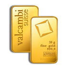 20 Gram Valcambi Suisse Gold Bar - amrarecoin.com
