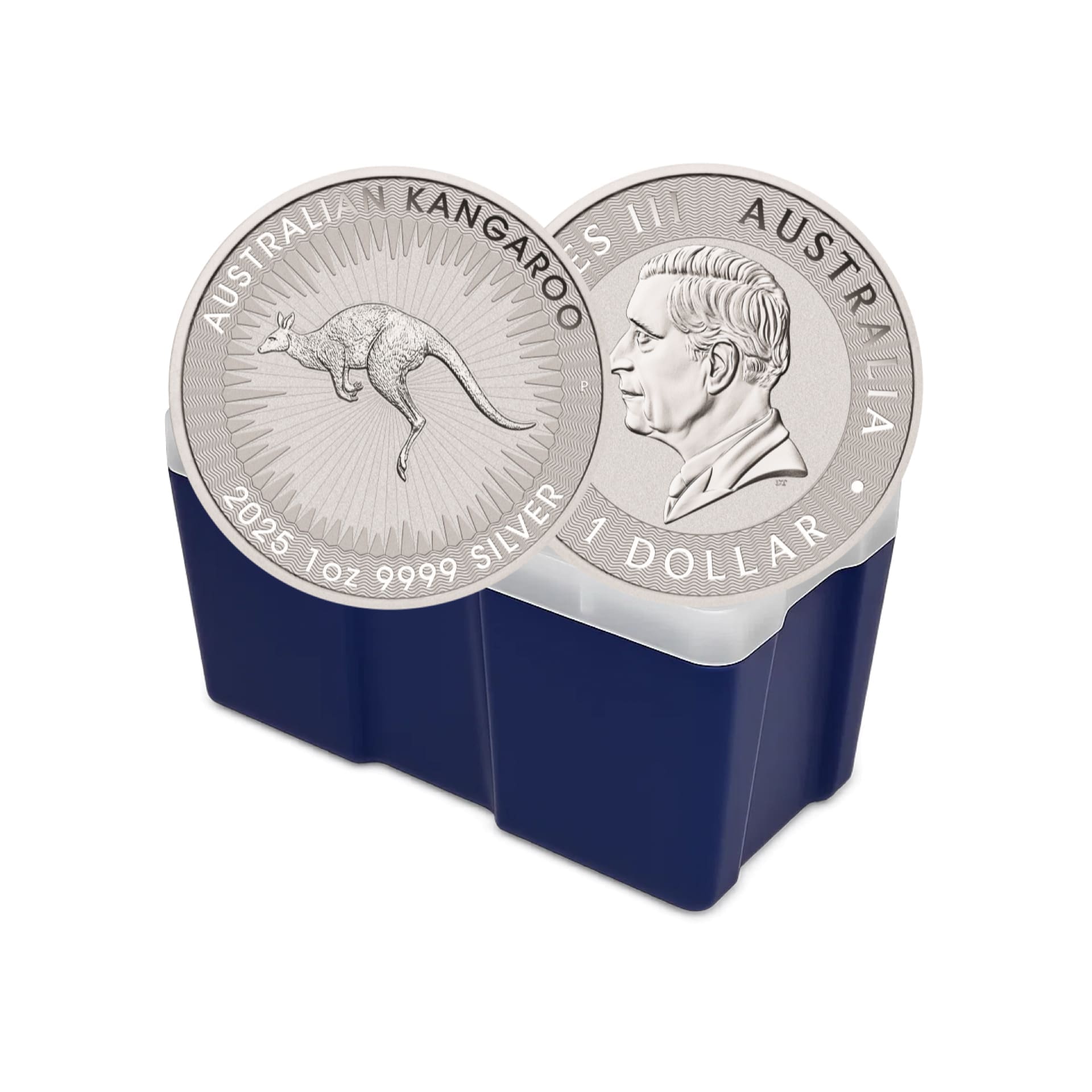 2025 Australian Silver Kangaroo 250 Coin Monster Box (BU) - amrarecoin.com