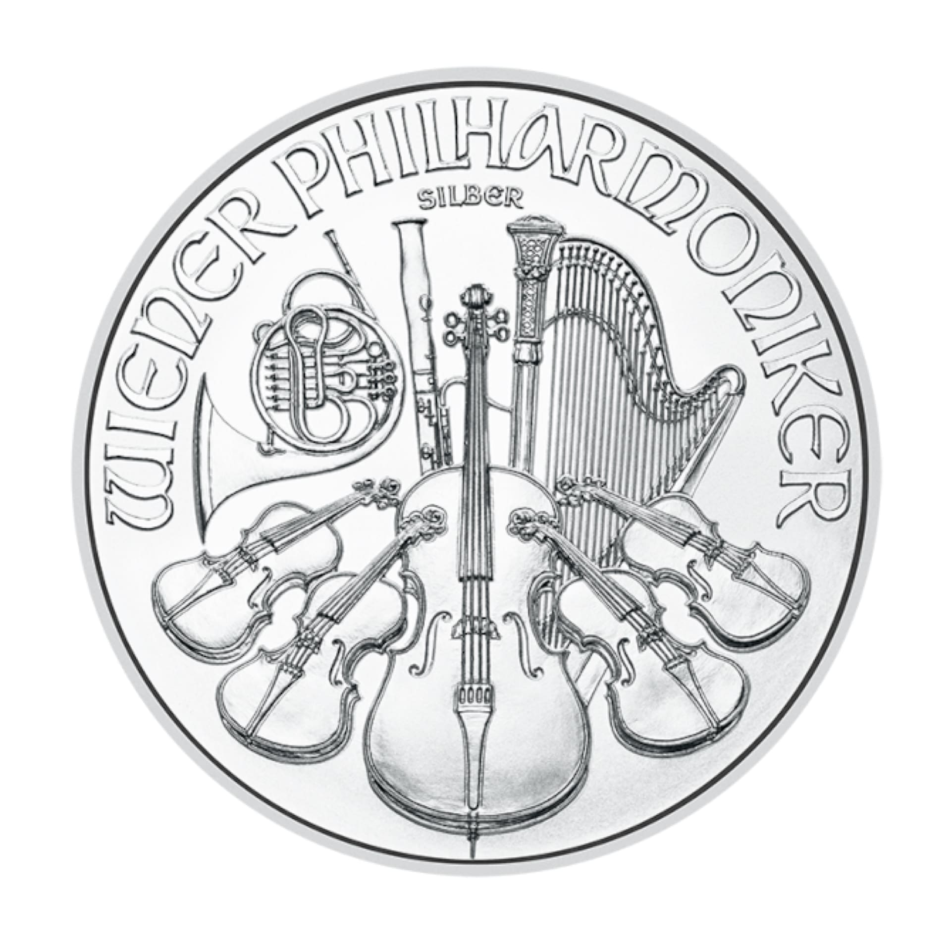 2025 Austrian Silver Philharmonic 1 oz (BU) - amrarecoin.com