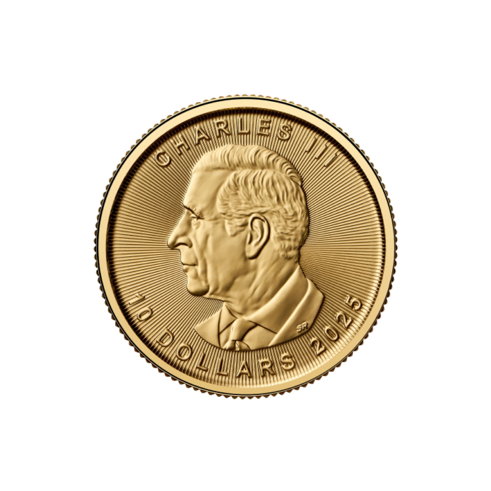 2025 Canadian Gold Maple Leaf 1/4 oz (BU) - amrarecoin.com