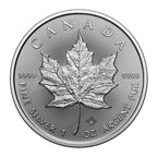 2025 Canadian Silver Maple Leaf 1 oz (BU) - amrarecoin.com