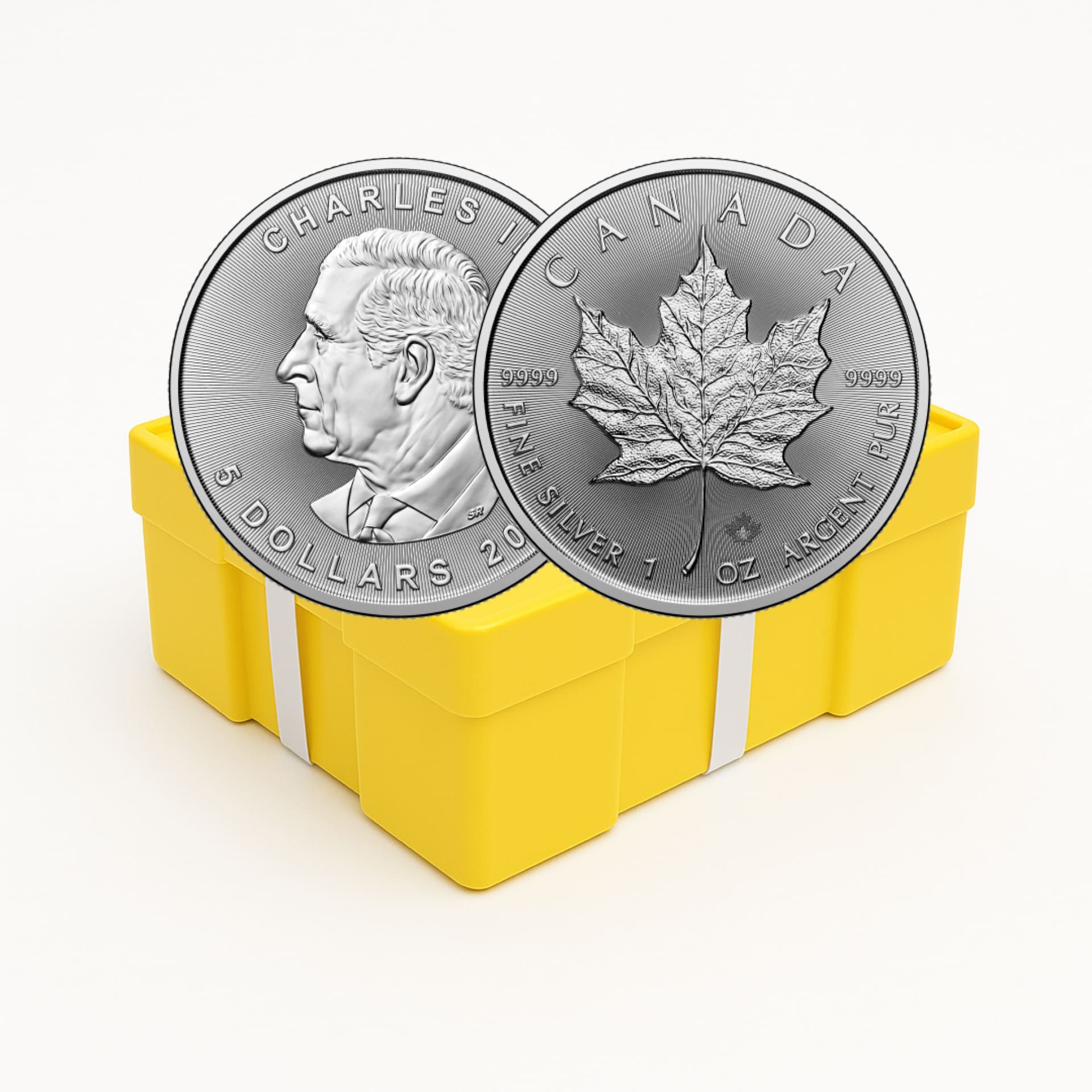 2025 Canadian Silver Maple Leaf Monster Box – 500 Coins (Sealed) - amrarecoin.com