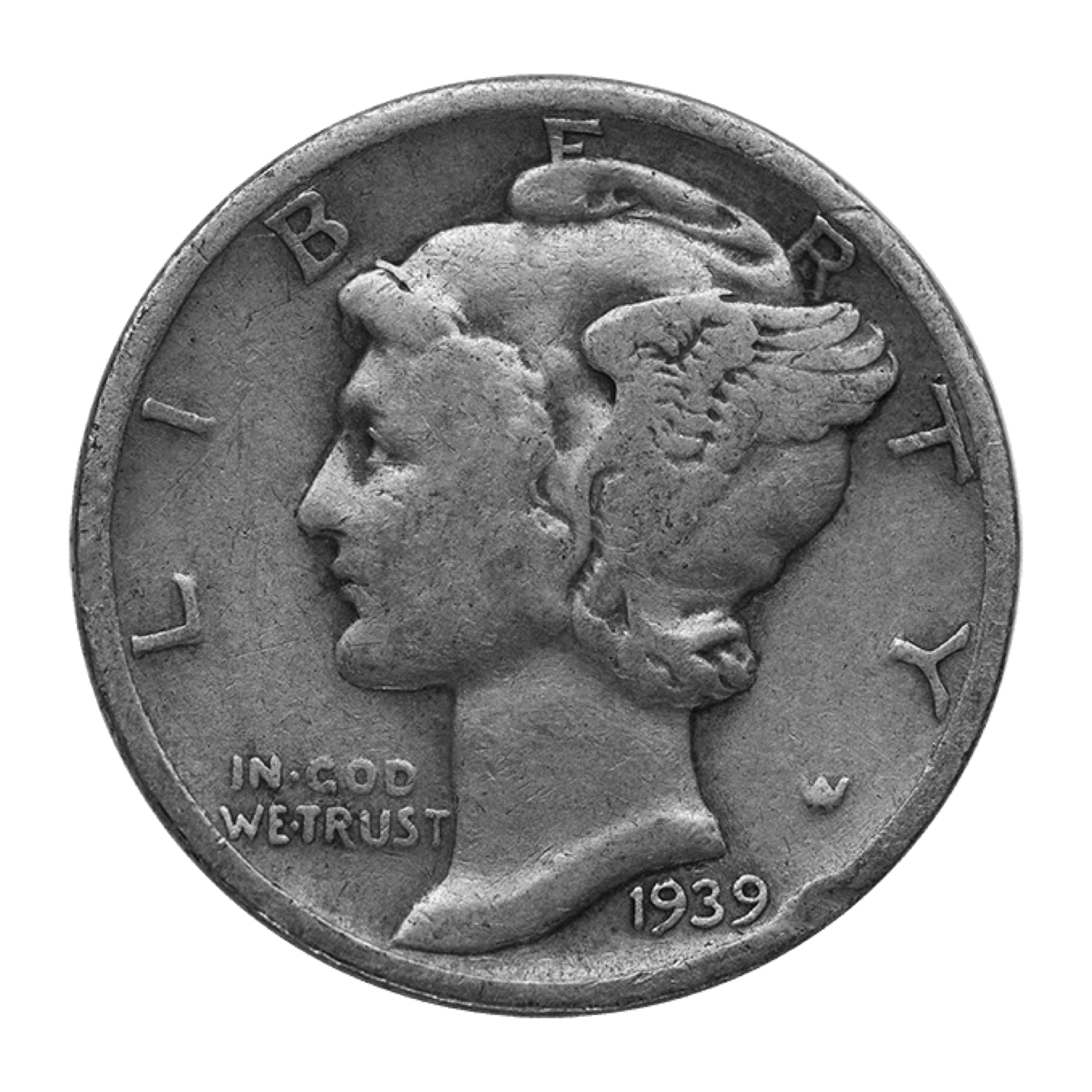 90% Silver Mercury Dimes - $100 Face Value Bag - amrarecoin.com