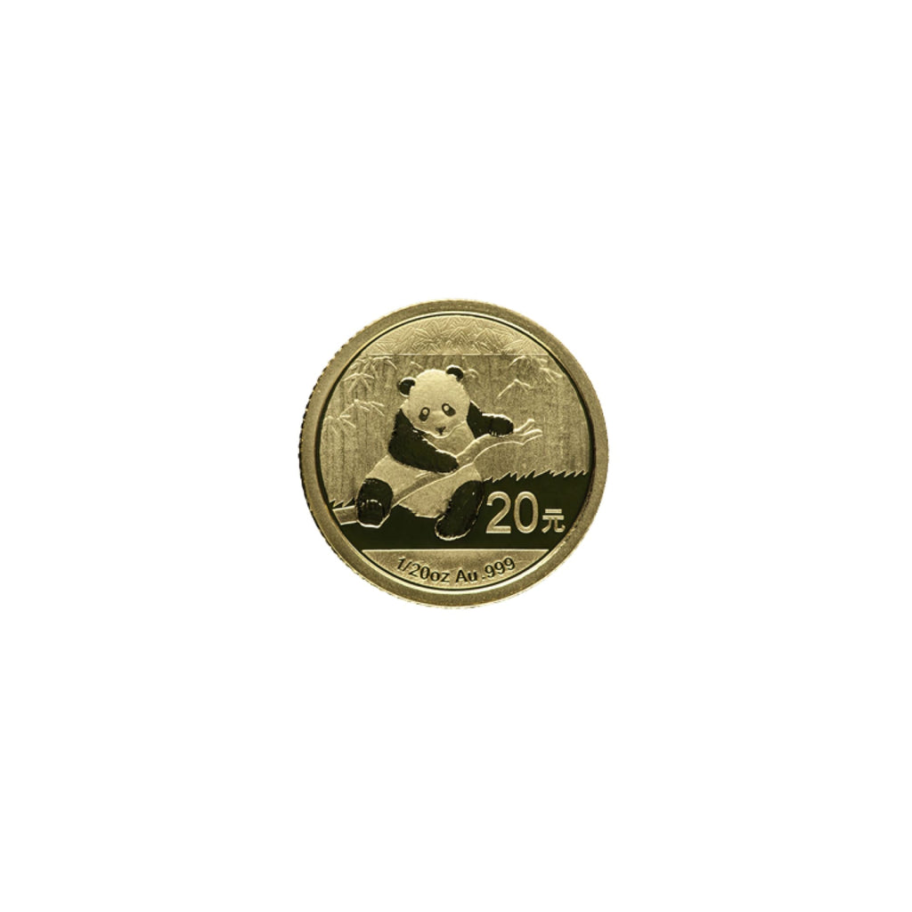 Chinese Gold Panda 1/20 oz (Varied Year)