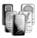 5 oz Silver Bar - Varied Mints