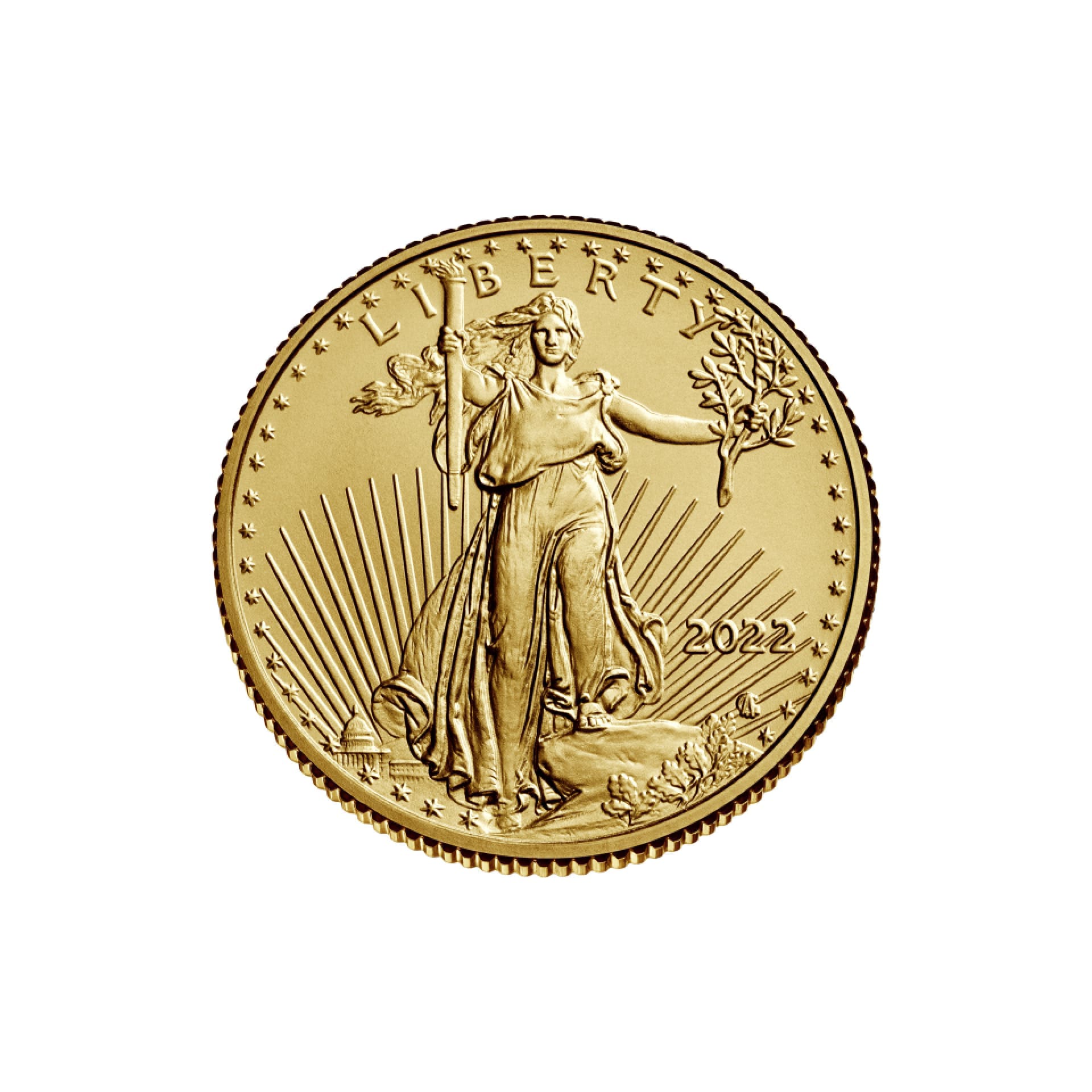 American Gold Eagle 1/4 oz (Varied Year) - amrarecoin.com