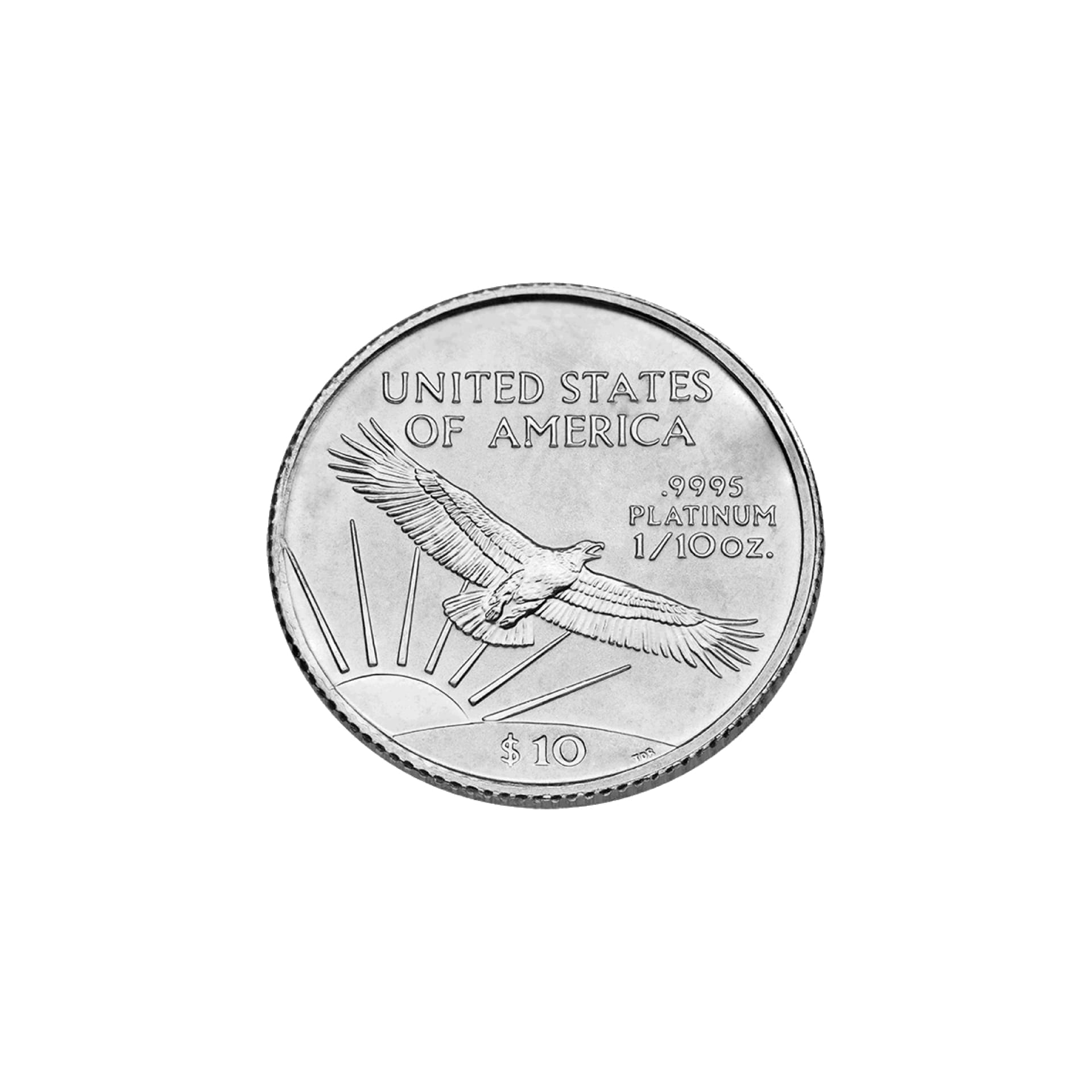 American Platinum Eagle 1/10 oz (Varied Year) - amrarecoin.com