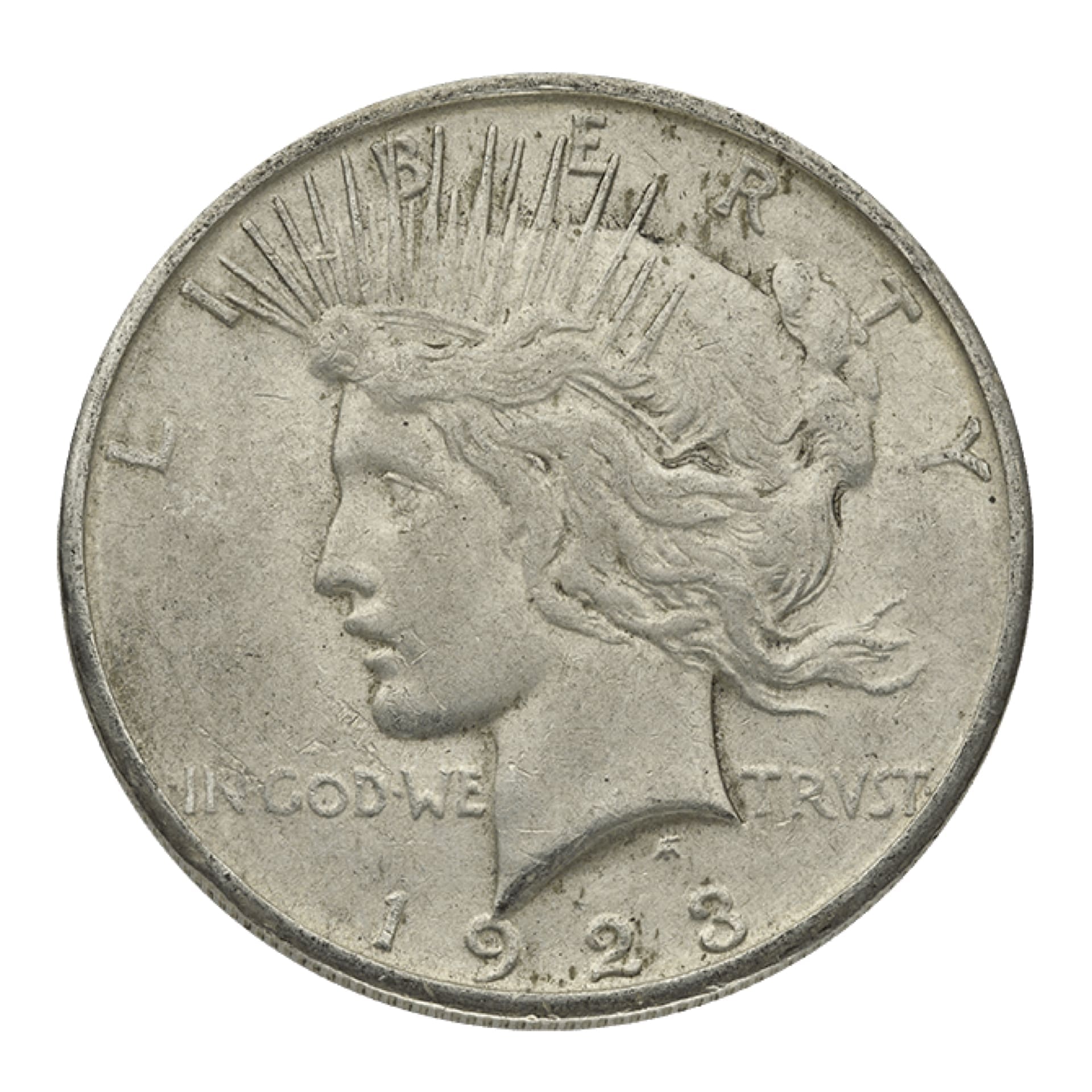 American Silver Peace Dollar 1 oz (Varied Year) VG - amrarecoin.com