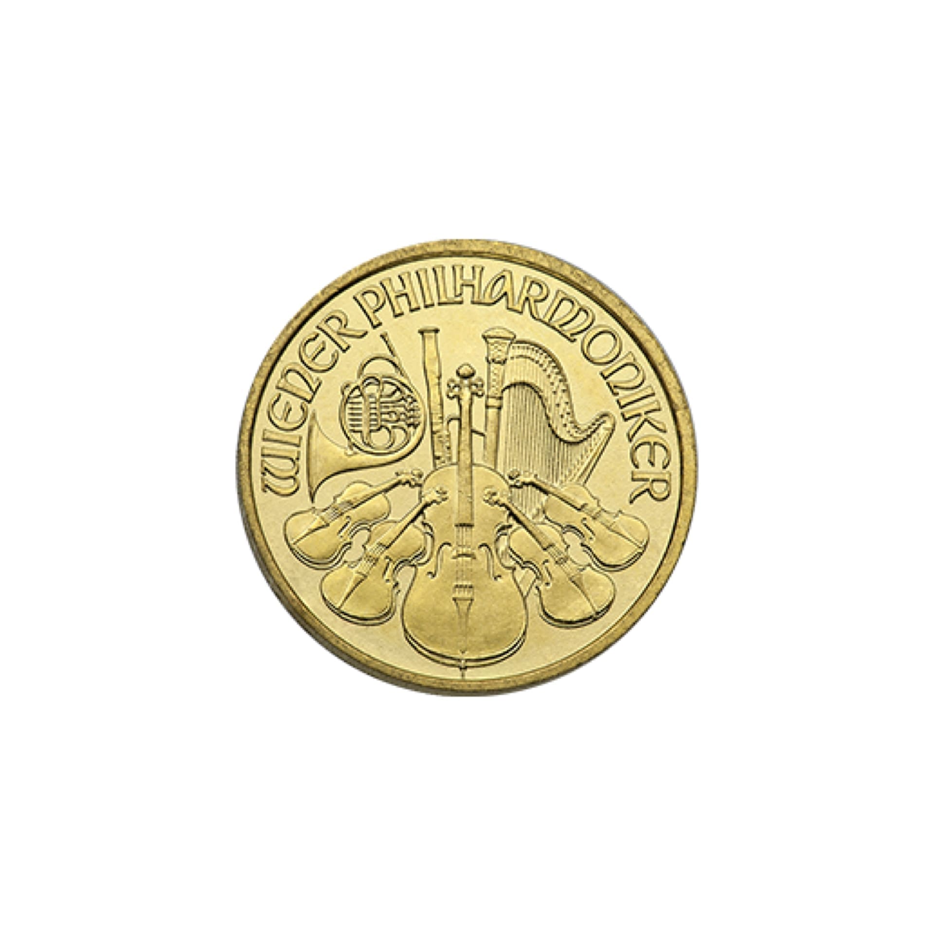 Austrian Gold Philharmonic 1/10 oz (Varied Year) - amrarecoin.com