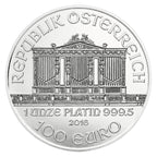 Austrian Platinum Philharmonic 1 oz (Varied Year) - amrarecoin.com