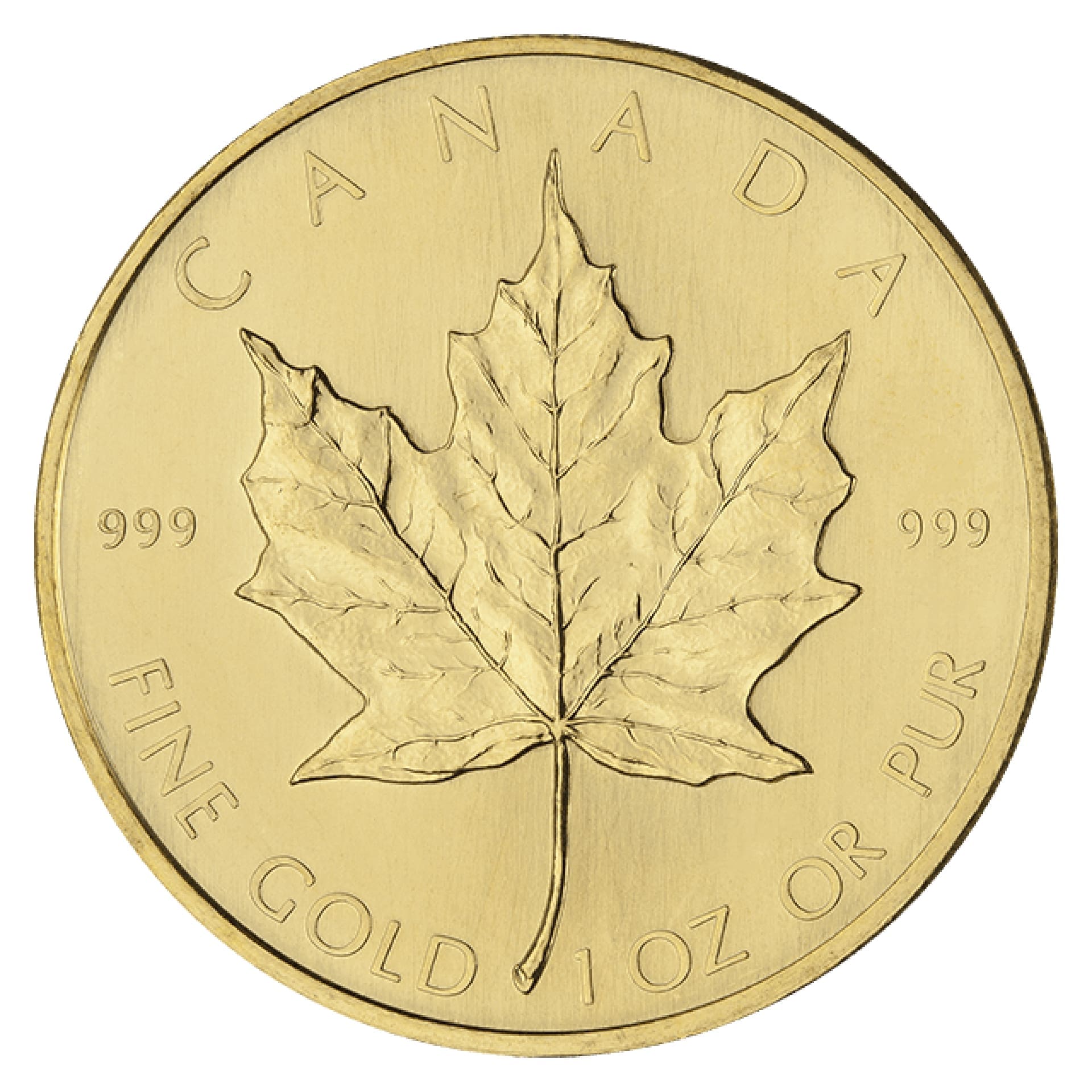 Canadian Gold Maple Leaf 1 oz (Varied Year) - amrarecoin.com