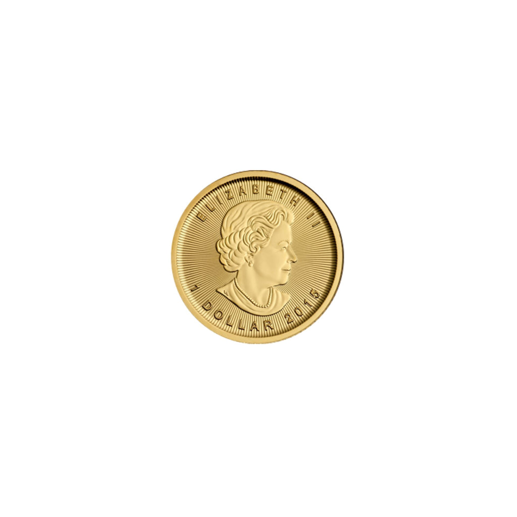 Canadian Gold Maple Leaf 1/20 oz (Varied Year) - amrarecoin.com