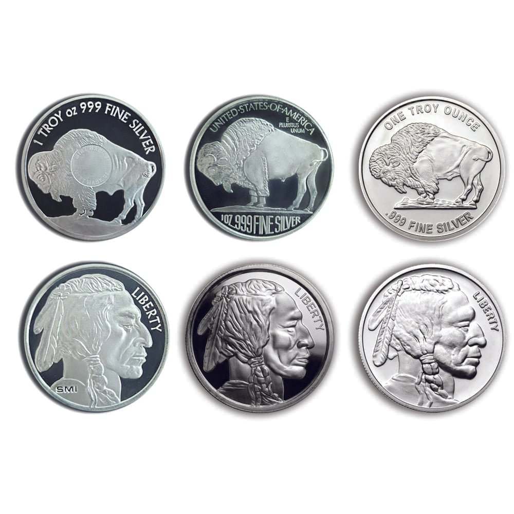 Silver Round Collections Silver Round Monster Box – 500 x 1 oz .999 Fine Silver Rounds (Sealed ...