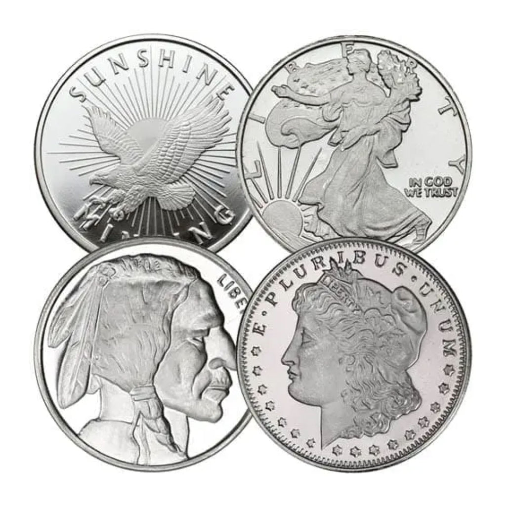 Silver Round Varied Year/Design 1/2 oz - American Rare Coin and Collectibles