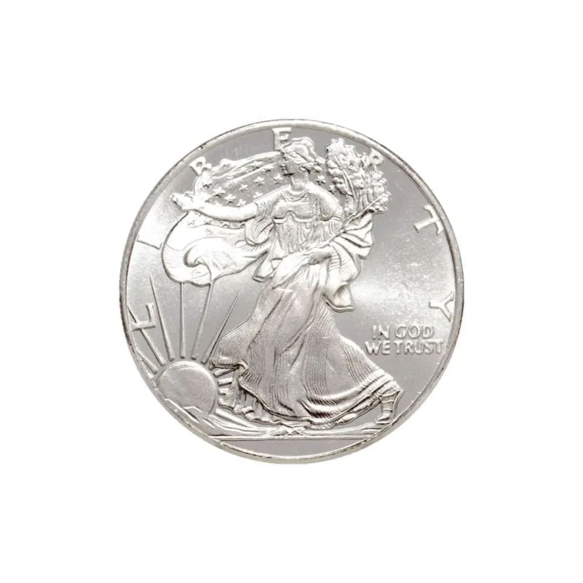 Walking Liberty Silver Round 1/4 oz - amrarecoin.com